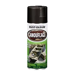 12 OZ Specialty Camouflage Spray Paint - Camo Black