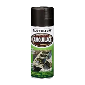12 OZ Specialty Camouflage Spray Paint - Camo Black