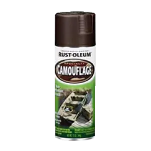 12 OZ Specialty Camouflage Spray Paint - Camo Earth Brown