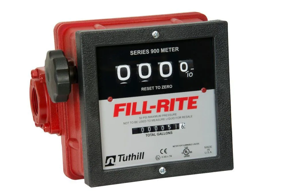 4-wheel Mechanical Meter