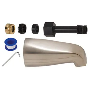 5-1/8 In. Universal Tub Spout - Satin Nickel Finish