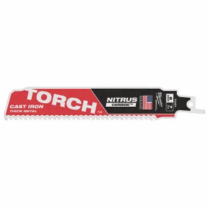 6 In. 7tpi The Torch For Cast Iron With Nitrus Carbide 1pk