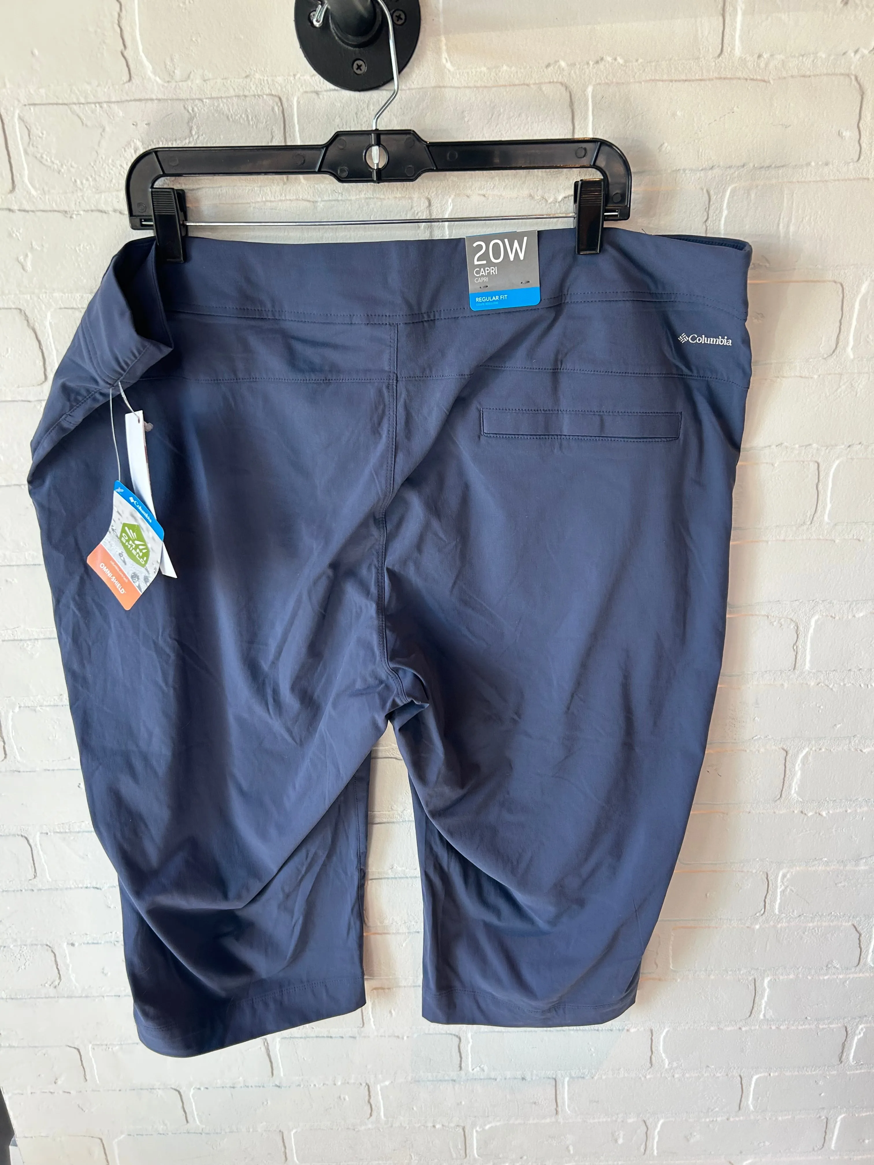 Athletic Capris By Columbia In Blue. Size: 20