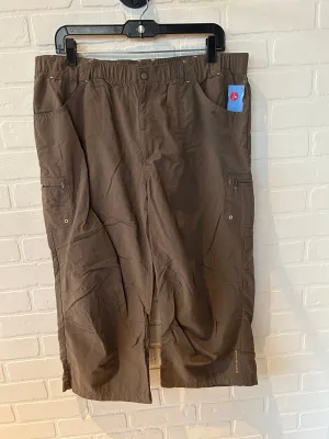 Athletic Capris By Columbia In Green. Size: 20