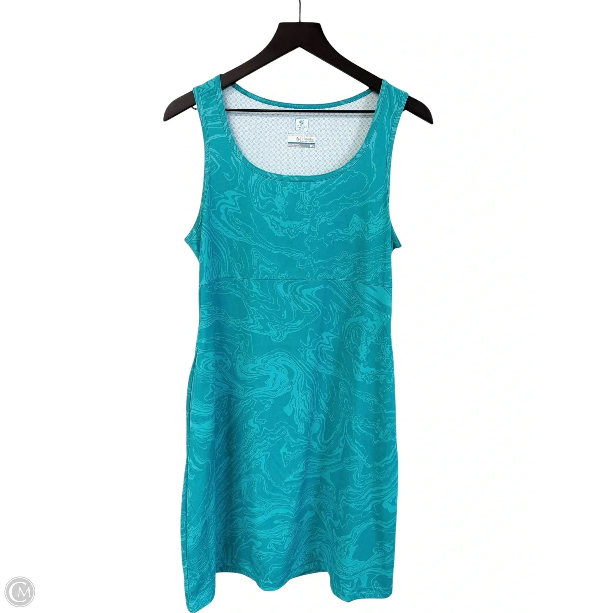 Athletic Dress By Columbia In Aqua, Size: M