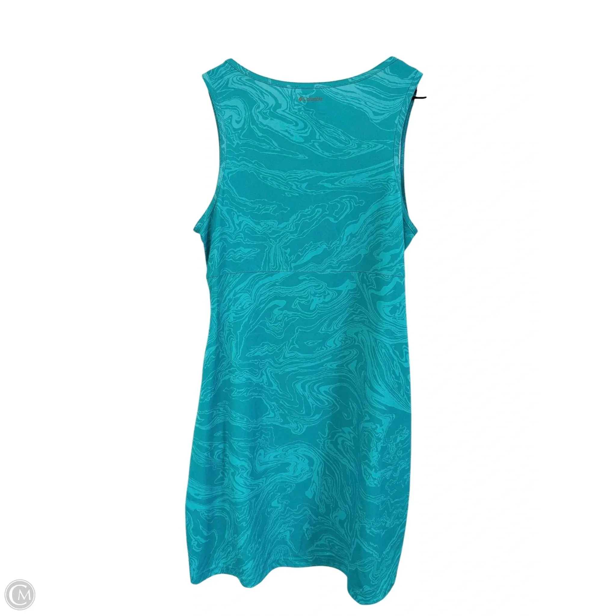 Athletic Dress By Columbia In Aqua, Size: M
