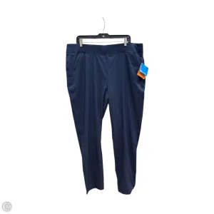Athletic Pants By Columbia In Navy, Size: 1x