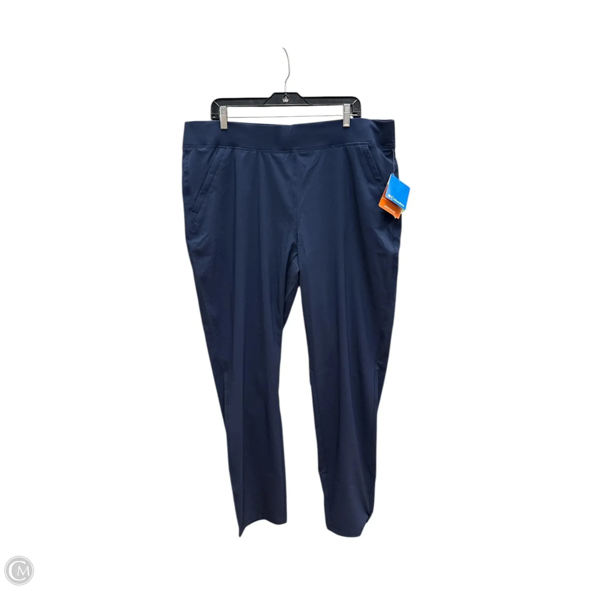 Athletic Pants By Columbia In Navy, Size: 1x