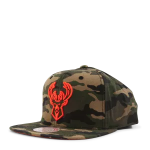 Bucks Neon Camo Pop Snapback