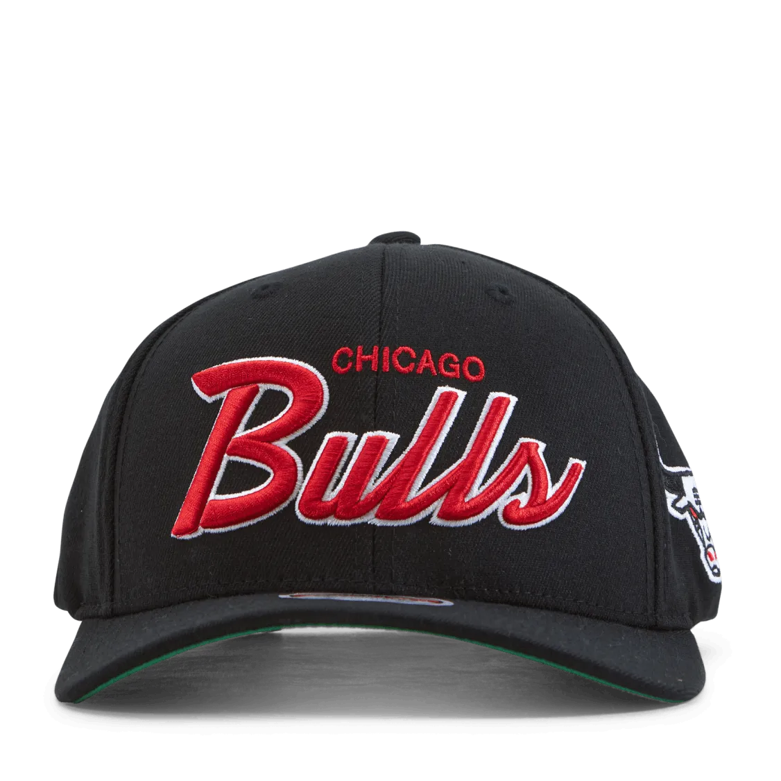 Bulls Foundation Script Stretch Snapback
