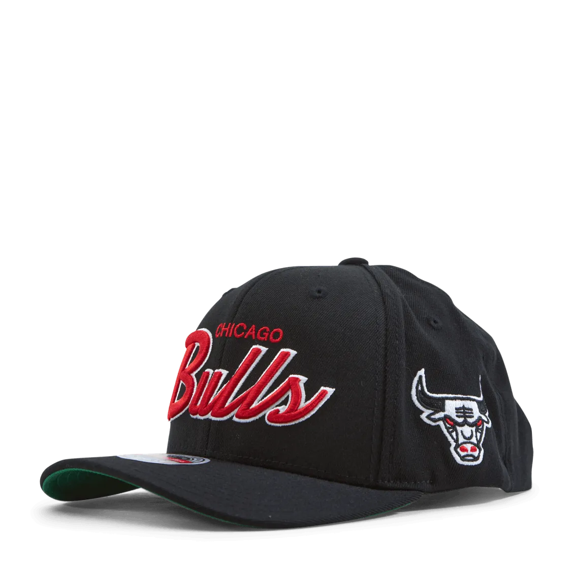 Bulls Foundation Script Stretch Snapback