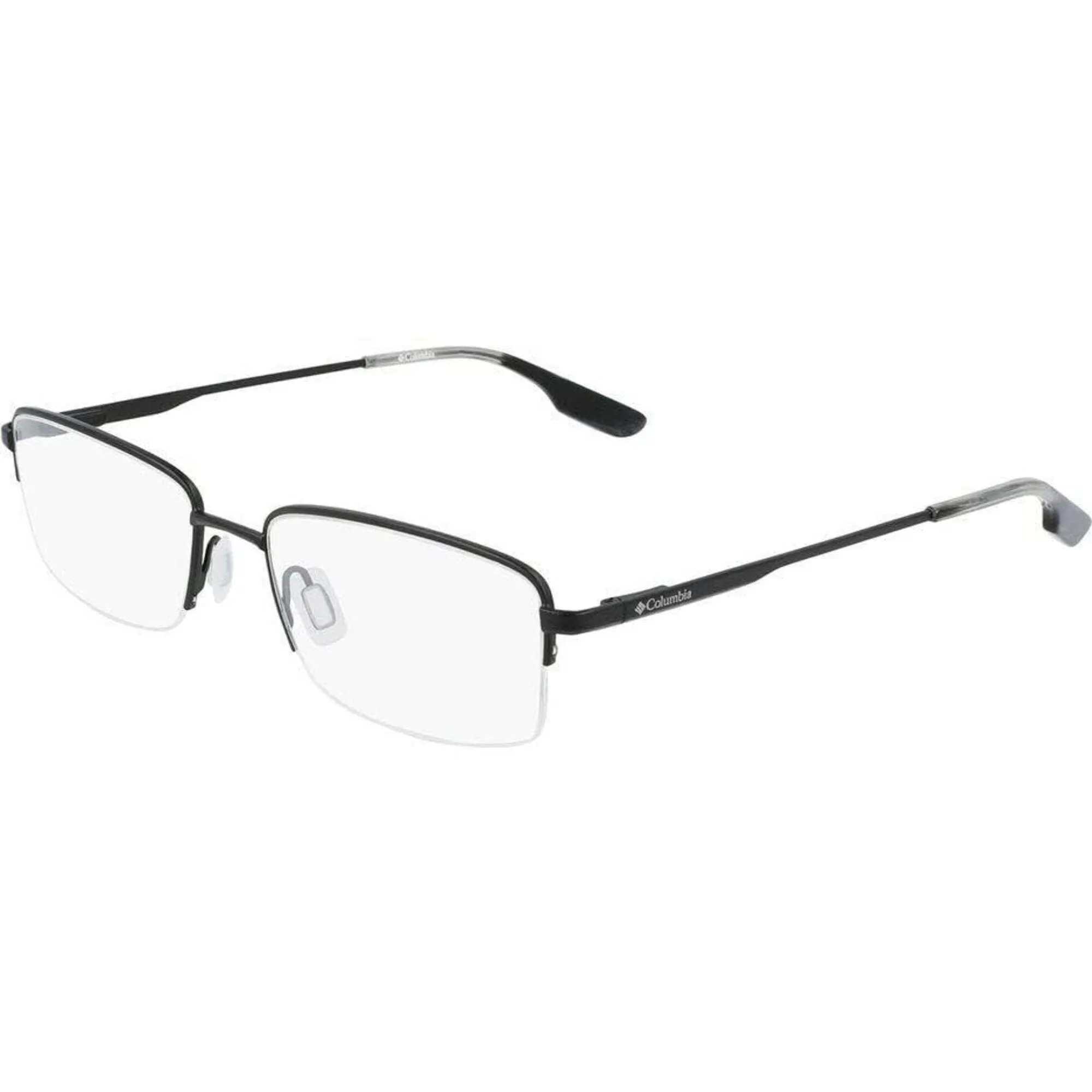 Columbia Unisex Eyeglasses - Satin Black Metal Rectangular Frame | COLUMBIA C3029 002
